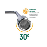 chave biela sextavada 13mm st47516l sata