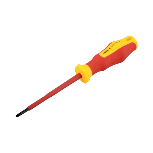 Chave De Fenda Isolada VDE Vermelha 4mm 5,32 X 4 100mm Vonder