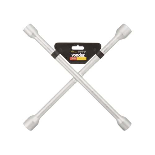 chave de roda cruz 17mm 19mm 21mm 23mm vonder 101147