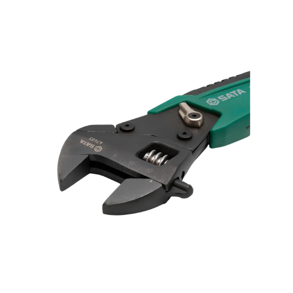CHAVE INGLESA AJUSTAVEL COM CATRACA 8 REF ST47403 SATA