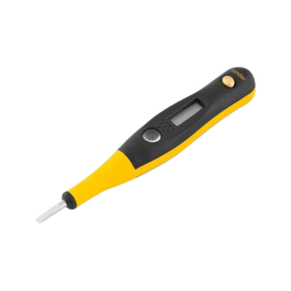 chave teste fenda digital vonder 81666