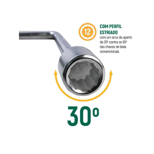 Chave Biela Sextavada 11mm St47514l Sata