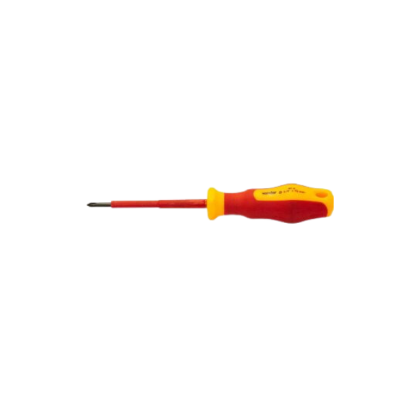 Chave Phillips Isolada VDE Vermelha 3mm (1/8) X 3" (75mm) Vonder
