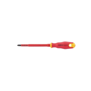 Chave Phillips Isolada VDE Vermelha 6,3mm (1/4) X 4" (100mm) Vonder