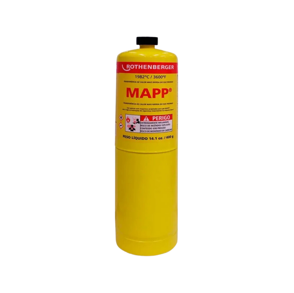 cilindro descartavel gas mapp pro 400g r35539 rothenberger
