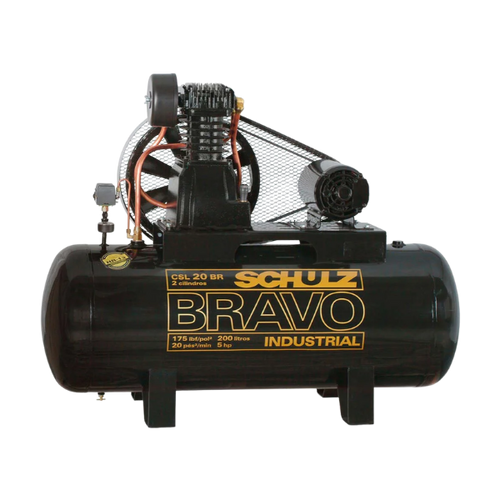 compressor de ar csl 20br 200 50hp trifásico bravo schulz 532451