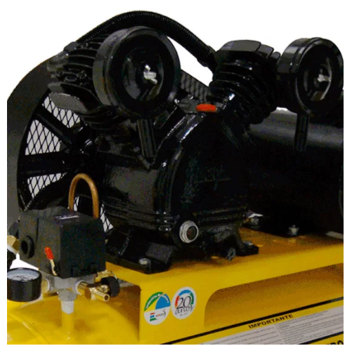 Compressor De Ar 10/100 2.0Hp Mono Cmv Air Power Baixa Pressão Motomil