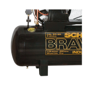 Compressor De Ar Csl 20br/200 5.0hp Trifásico Bravo Alta Pressão 175lb Schulz