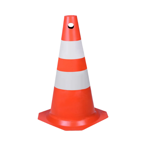 cone seguranca 50cm laranja branco worker