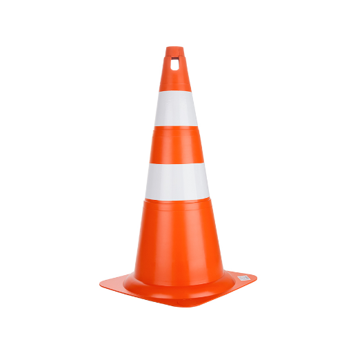 Cone Segurança 70Cm Laranja/Branco Delta Plus