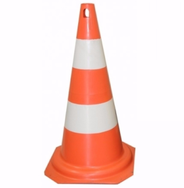 Cone Segurança 70Cm Laranja/Branco Delta Plus