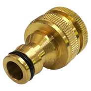 Conector Para mangueira Rosca 12 Encaixe 34 Latão Collins - Lateral 2