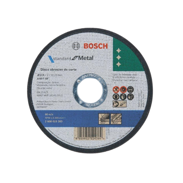 disco de corte 4 inox bosch 80855