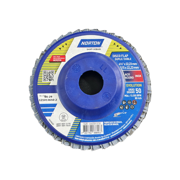 Disco De Lixa Flap Disc Inox Norton