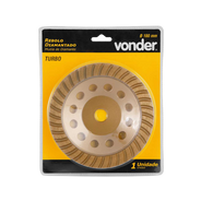 disco desbaste rebolo diamantado 180mm turbo vonder
