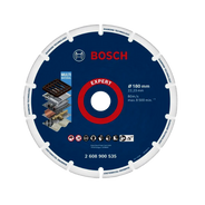 Disco Diamantado Liso 180 X 22,23mm Para Metal Bosch