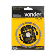 disco diamantado segmentado 110mm x 20mm vonder