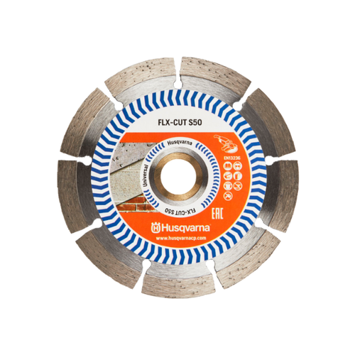 disco diamantado segmentado flxcut 180 concreto  husqvarna 87157