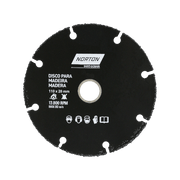 disco para madeira 110x20 serra marmore norton frente
