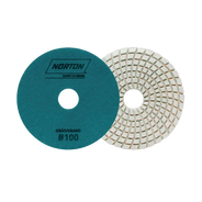 Disco Diamantado Flexível 4 X G100 Azul Brilho Dagua Norton
