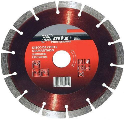 Disco Diamantado Segmentado P/Esmerilhadeira 115Mm X 22.23Mm Mtx