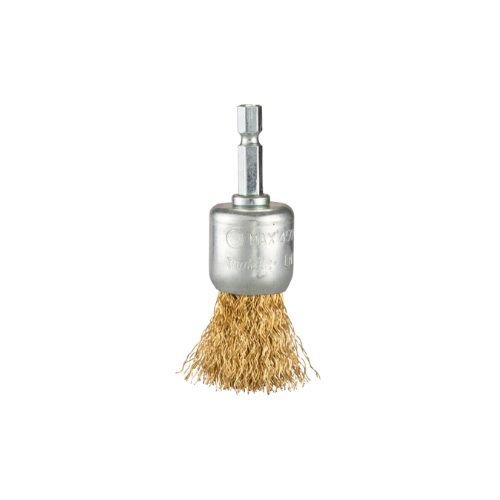 Escova De Aço Latonado Pincel 1 24mm Encaixe 14 D73726 Makita