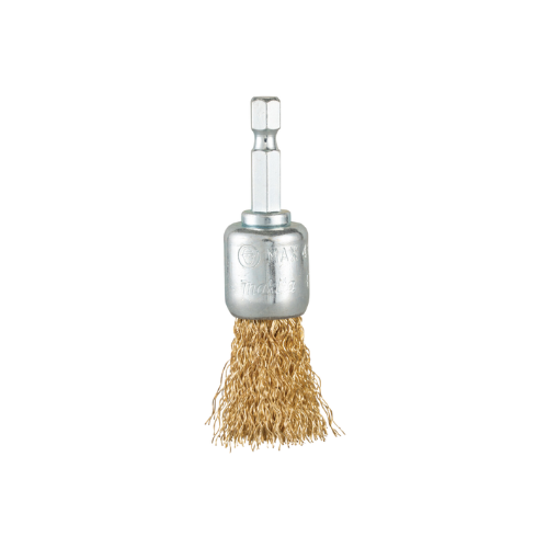 Escova De Aço Latonado Pincel 12 12mm Encaixe 14 D73704 Makita