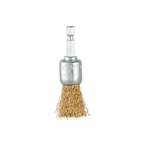 Escova De Aço Latonado Pincel 34 19mm Encaixe 14 D73710 Makita