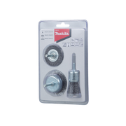 Escova De Aço Ondulada Jogo Com 03pç D66070 Makita