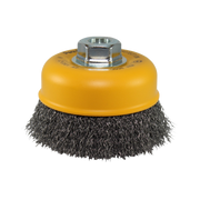 Escova Copo Ondulada (Aço Carb) 100 X 14 Mm  Pequi