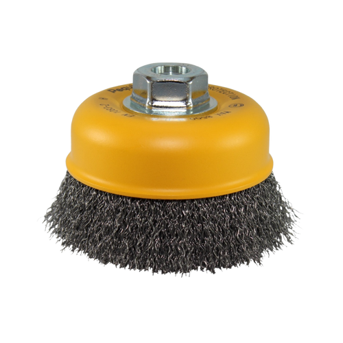 Escova Copo Ondulada (Aço Carb) 100 X 14 Mm  Pequi