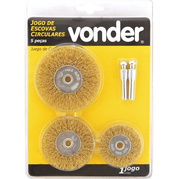 Escova De Aço Circular Jogo C/ 05Pç Ref.3599518860 Vonder