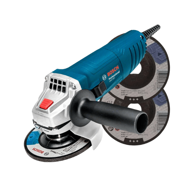 Esmerilhadeira Eletrica Gws 850 4 12 850W 220V Bosch Com Tres Discos De Desbaste