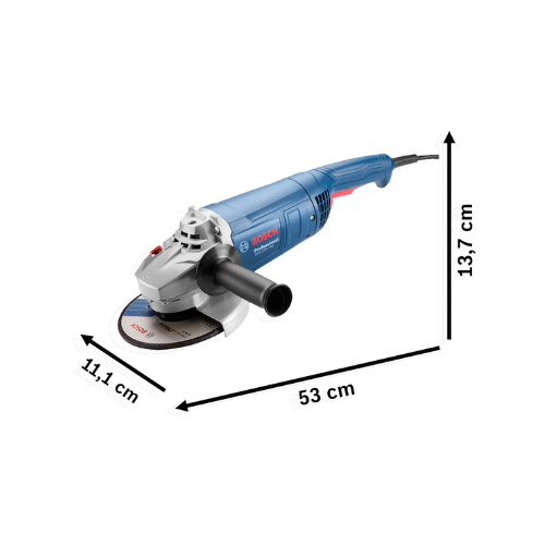 Esmerilhadeira Angular Gws 22-180 7 2200W Industrial Bosch