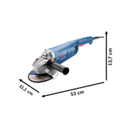 Esmerilhadeira Angular Gws 22-180 7 2200W Industrial Bosch