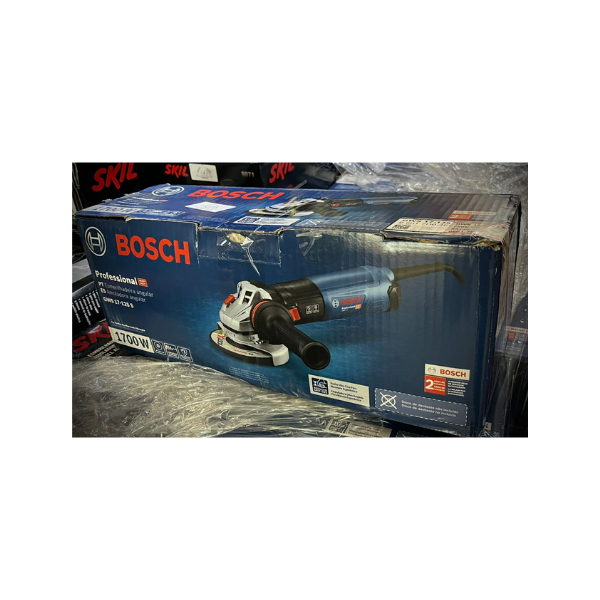 Esmerilhadeira Elétrica 5 1700w Com Controle De Velocidade Gws 17-125 S Bosch