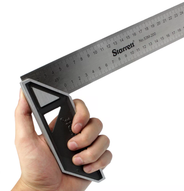ESQUADRO METÁLICO 350MM AÇO INOX CABO ALUM 53M-350 STARRETT