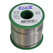 Estanho P/ Solda 40 X 60 Rolo 500G 1.50Mm Cobix
