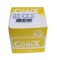 Estanho P/ Solda 50 X 50 Rolo 500G 2.50Mm Cobix
