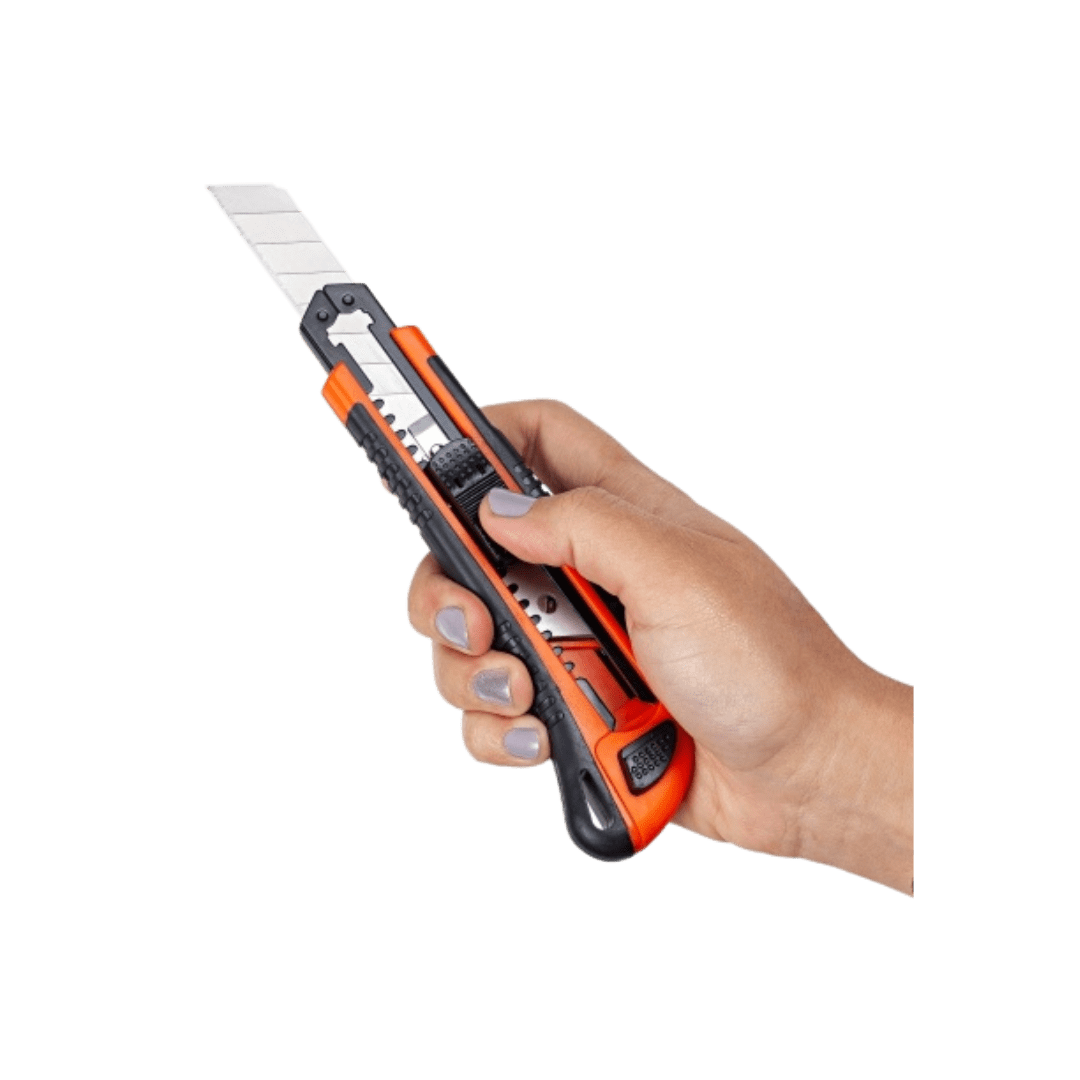 estilete de corte 18mm 5 laminas robust