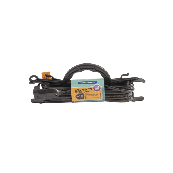 Extensao eletrica 1mm com 10m 10A cabo pp Tramontina
