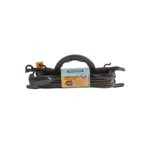 Extensao eletrica 1mm com 10m 10A cabo pp Tramontina