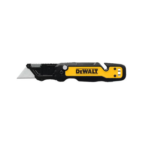 faca estilete dobravel c armazenamento pushflip dwht10992 dewalt 529466