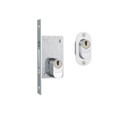 Fechadura Metálica Porta Elevação (Social) Cromada (Compact) 601A Stam