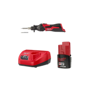 FERRO SOLDA 90W A BATERIA 12V 2AH C BOLSA 2488159N MILWAUKEE