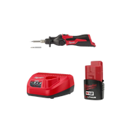 FERRO SOLDA 90W A BATERIA 12V 2AH C BOLSA 2488159N MILWAUKEE
