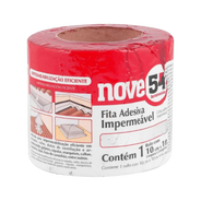 fita adesiva impermeavel 100mm 10m aluminio nove54