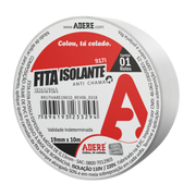 Fita Adesiva Isolante 18mm X 5mm 917 Branca Adere