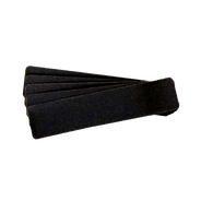 Fita Adesiva Antiderrapante 300 X 65mm Preta C/  5 Fls Carbografite