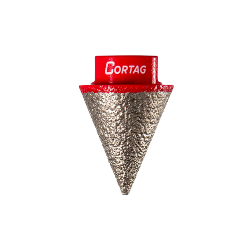 fresa diamantada conica 2x33 m14 cortag